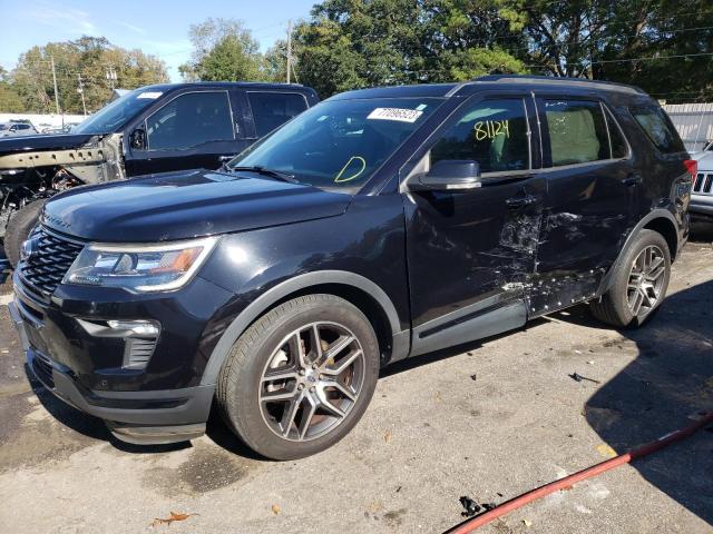 FORD EXPLORER S 2019 with VIN 1FM5K8GT0KGB42692 - Photo from auction