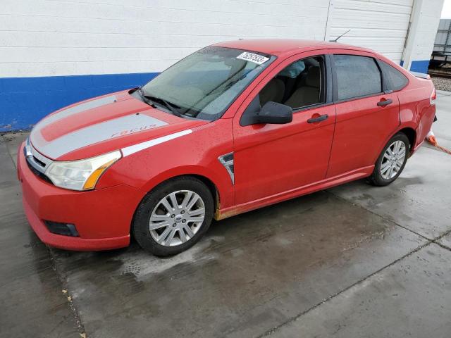 FORD FOCUS SE 2008 with VIN 1FAHP35N78W132949 - Photo from auction