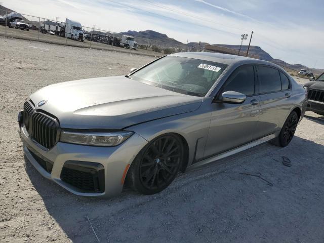 BMW 750 XI 2021 with VIN WBA7U2C05MCF56772 - Photo from auction