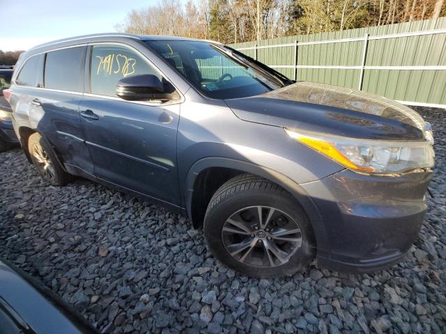 Photo 4 from auction – 2016 TOYOTA HIGHLANDER with VIN 5TDJKRFH8GS505419