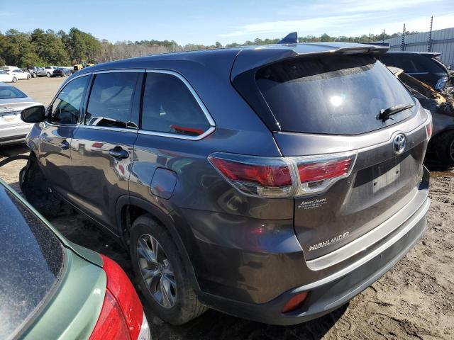 Photo 2 from auction – 2015 TOYOTA HIGHLANDER with VIN 5TDZKRFH8FS105779