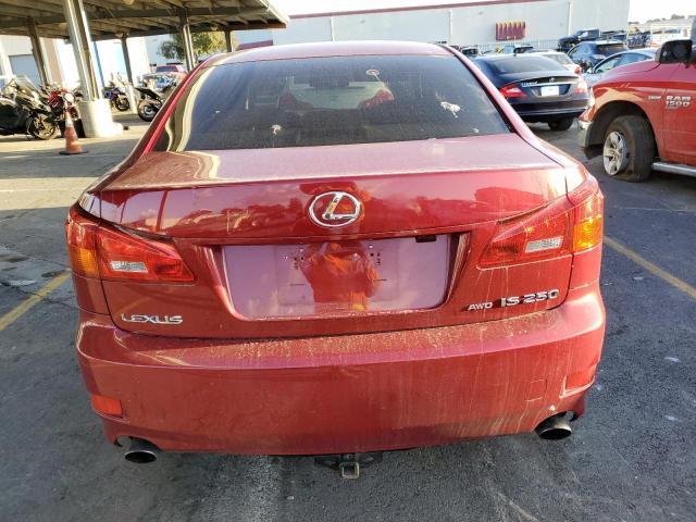 Photo 6 from auction – 2006 LEXUS IS 250 with VIN JTHCK262065000554