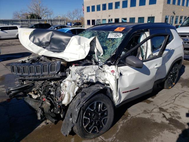 JEEP COMPASS TR 2020 with VIN 3C4NJDDB4LT112913 - Photo from auction