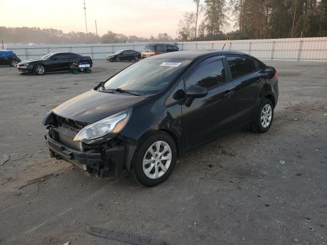 KIA RIO LX 2014 with VIN KNADM4A3XE6378706 - Photo from auction