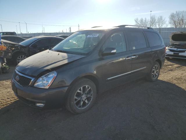 KIA SEDONA EX 2014 with VIN KNDMH4C74E6546752 - Photo from auction