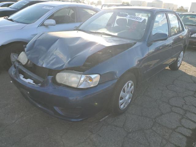 TOYOTA COROLLA CE 2002 with VIN 1NXBR12E22Z637167 - Photo from auction