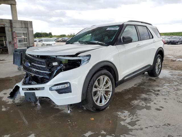 FORD EXPLORER X 2022 with VIN 1FMSK7DH7NGC02291 - Photo from auction