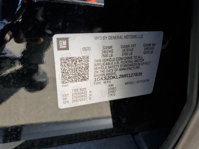 Photo 14 from auction – 2021 GMC YUKON DENA with VIN 1GKS2DKL2MR127839