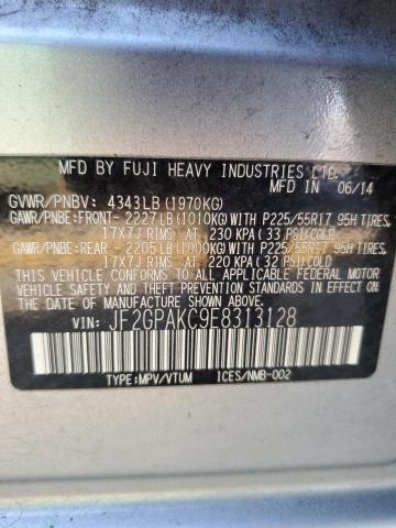 Photo 14 from auction – 2014 SUBARU XV CROSSTR with VIN JF2GPAKC9E8313128