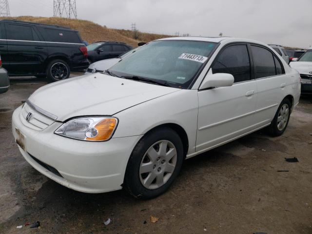 Photo 1 from auction – 2002 HONDA CIVIC EX with VIN 1HGES257X2L064129