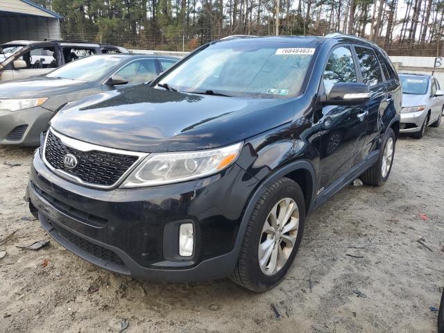 KIA SORENTO EX 2015 with VIN 5XYKUDA76FG599599 - Photo from auction