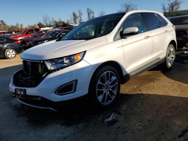 FORD EDGE TITAN 2017 with VIN 2FMPK4K80HBC64120 - Photo from auction