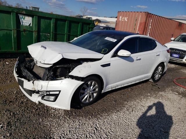 KIA OPTIMA EX 2015 with VIN 5XXGN4A76FG506586 - Photo from auction