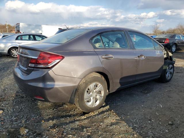 Photo 3 from auction – 2013 HONDA CIVIC LX with VIN 19XFB2F57DE213107
