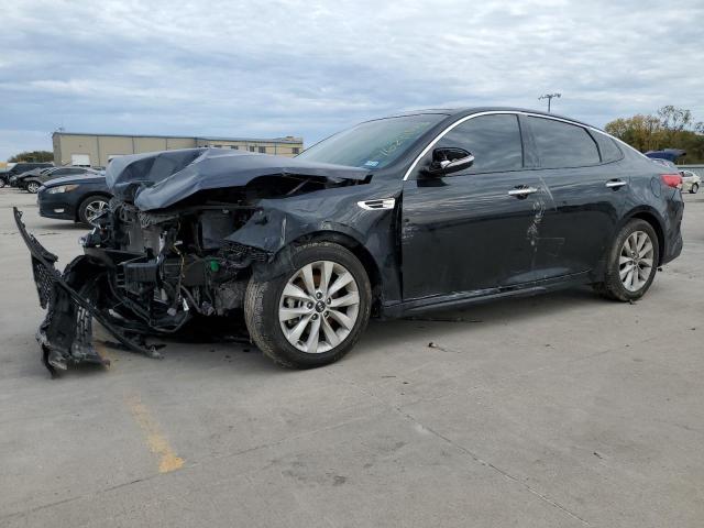 KIA OPTIMA EX 2018 with VIN 5XXGU4L34JG248154 - Photo from auction