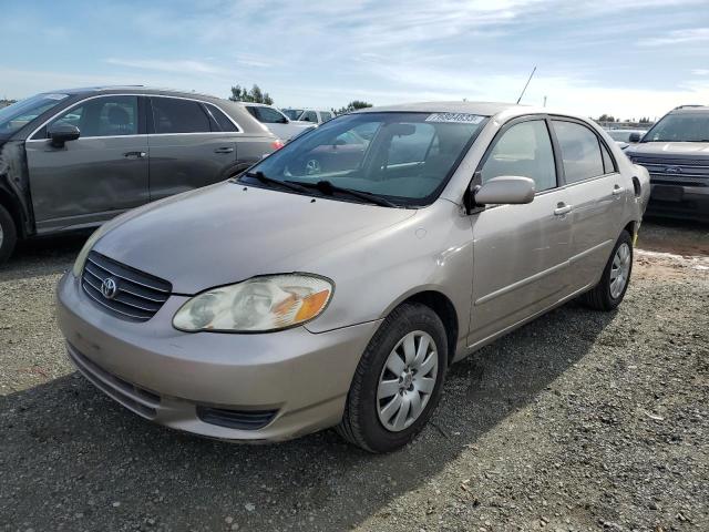 TOYOTA COROLLA CE 2003 with VIN 1NXBR32E03Z151552 - Photo from auction