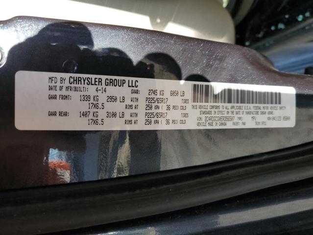 Photo 14 from auction – 2014 DODGE GRAND CARA with VIN 2C4RDGCG0ER356507