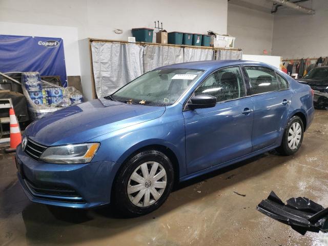 VOLKSWAGEN JETTA BASE 2015 with VIN 3VW2K7AJ6FM296423 - Photo from auction