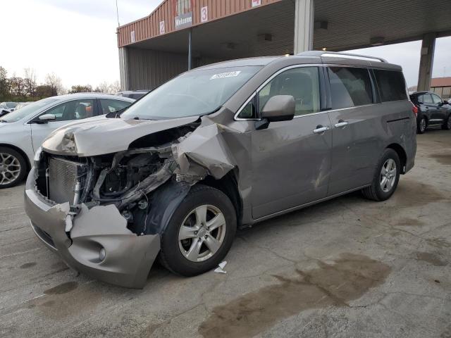NISSAN QUEST S 2017 with VIN JN8AE2KP7H9165793 - Photo from auction