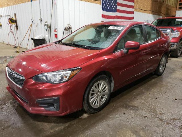 SUBARU IMPREZA PR 2018 with VIN 4S3GKAD60J3611739 - Photo from auction