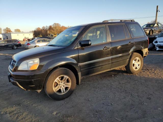 HONDA PILOT EX 2004 with VIN 2HKYF18494H582378 - Photo from auction