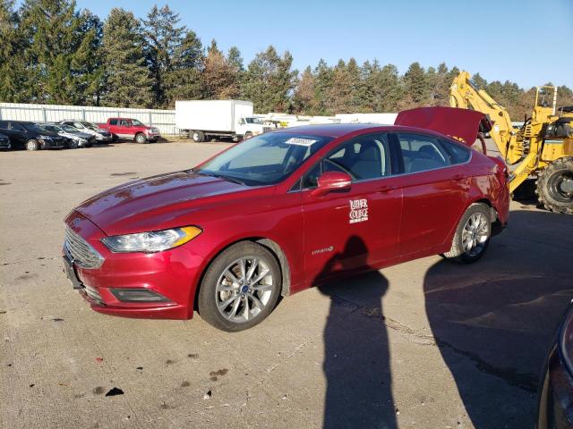 FORD FUSION SE 2017 with VIN 3FA6P0LU4HR403940 - Photo from auction