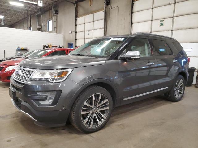 FORD EXPLORER P 2017 with VIN 1FM5K8HT1HGA15165 - Photo from auction