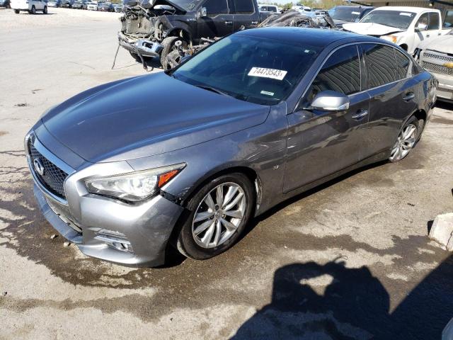 INFINITI Q50 BASE 2015 with VIN JN1BV7AP9FM357504 - Photo from auction
