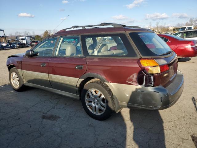 Photo 2 from auction – 2000 SUBARU LEGACY OUT with VIN 4S3BH6755Y7627169