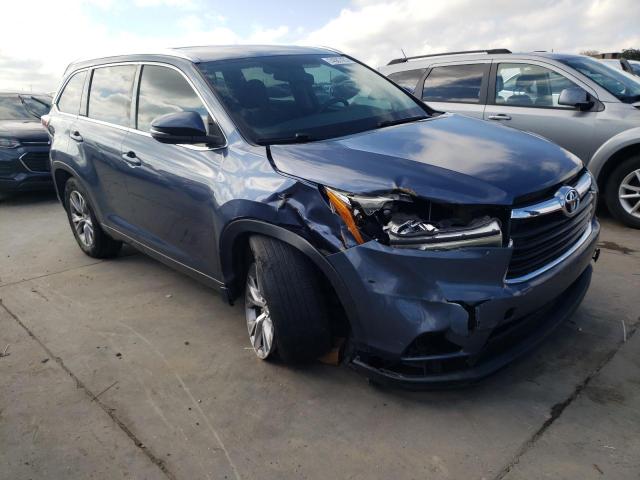 Фото 4 с аукциона – 2015 TOYOTA HIGHLANDER с VIN 5TDKKRFH9FS045576