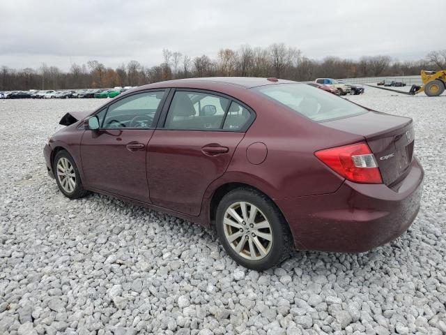 Photo 2 from auction – 2012 HONDA CIVIC EXL with VIN 2HGFB2F90CH506290