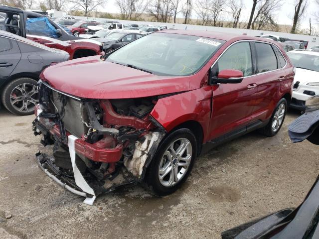 FORD EDGE TITAN 2016 with VIN 2FMPK4K96GBC52156 - Photo from auction