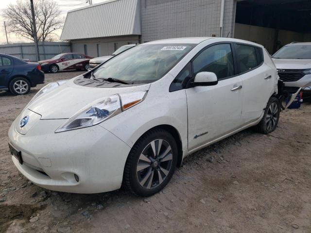 NISSAN LEAF S 2015 z numerem VIN 1N4AZ0CP9FC333281 - Zdjęcie z aukcji