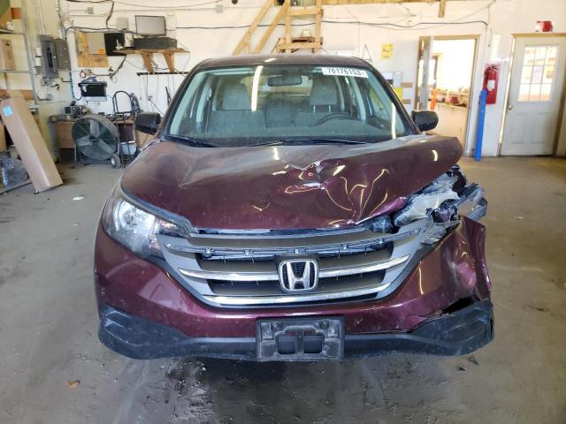 Photo 5 from auction – 2012 HONDA CR-V LX with VIN 5J6RM4H30CL037578