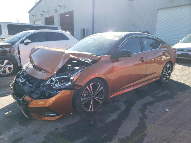 NISSAN SENTRA SR 2020 with VIN 3N1AB8DV7LY240663 - Photo from auction