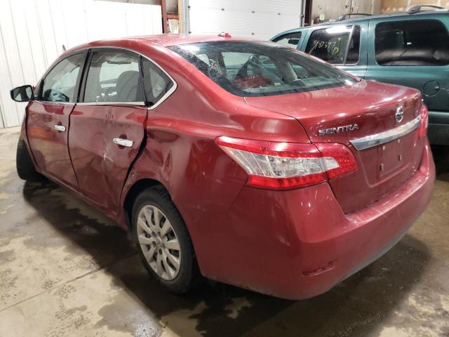 Photo 2 from auction – 2015 NISSAN SENTRA with VIN 3N1AB7AP1FY250710