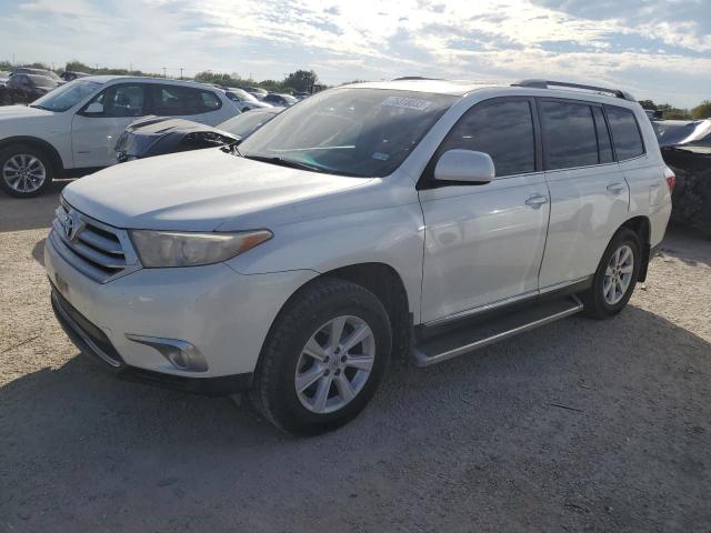 TOYOTA HIGHLANDER 2012 with VIN 5TDZK3EH9CS065934 - Photo from auction