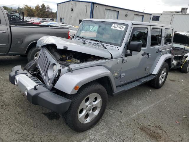 JEEP WRANGLER U 2014 with VIN 1C4BJWEG3EL320708 - Photo from auction