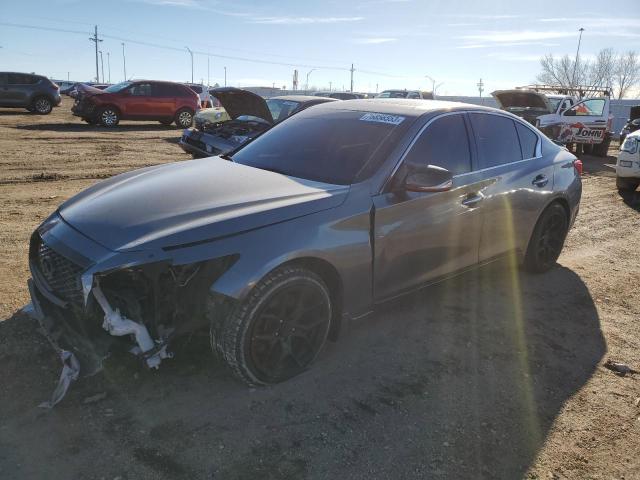 INFINITI Q50 BASE 2015 with VIN JN1BV7AR8FM408430 - Photo from auction