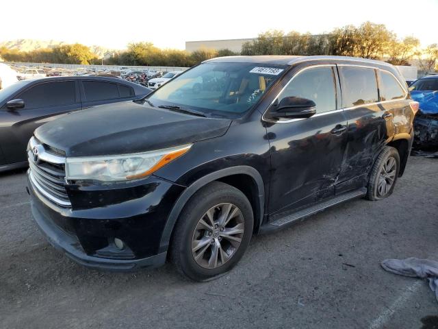 TOYOTA HIGHLANDER 2015 with VIN 5TDKKRFH9FS093577 - Photo from auction