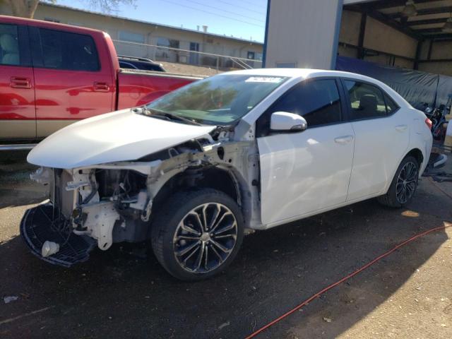 TOYOTA COROLLA L 2015 with VIN 5YFBURHE6FP218833 - Photo from auction