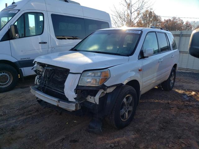 HONDA PILOT EX 2006 with VIN 2HKYF18606H537866 - Photo from auction