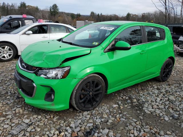 CHEVROLET SONIC LT 2017 with VIN 1G1JD6SB0H4153243 - Photo from auction