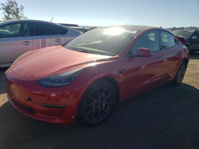 TESLA MODEL 3 2022 with VIN 5YJ3E1EB1NF344962 - Photo from auction
