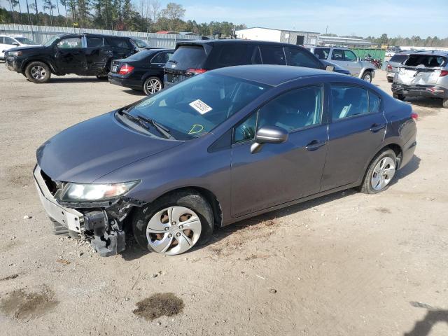 HONDA CIVIC LX 2014 with VIN 19XFB2F5XEE260438 - Photo from auction