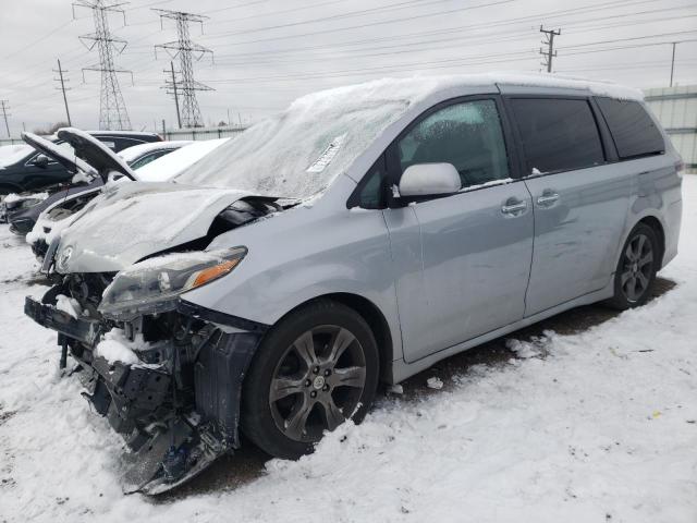 TOYOTA SIENNA SE 2016 with VIN 5TDXK3DC6GS724670 - Photo from auction