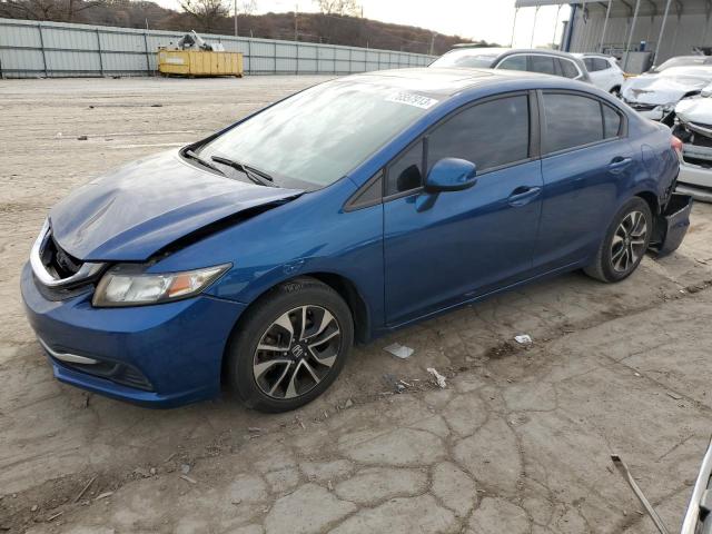 HONDA CIVIC EX 2013 with VIN 19XFB2F80DE054537 - Photo from auction