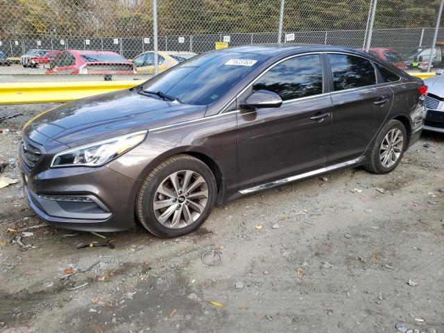 Photo 1 from auction – 2017 HYUNDAI SONATA SPO with VIN 5NPE34AF6HH440407