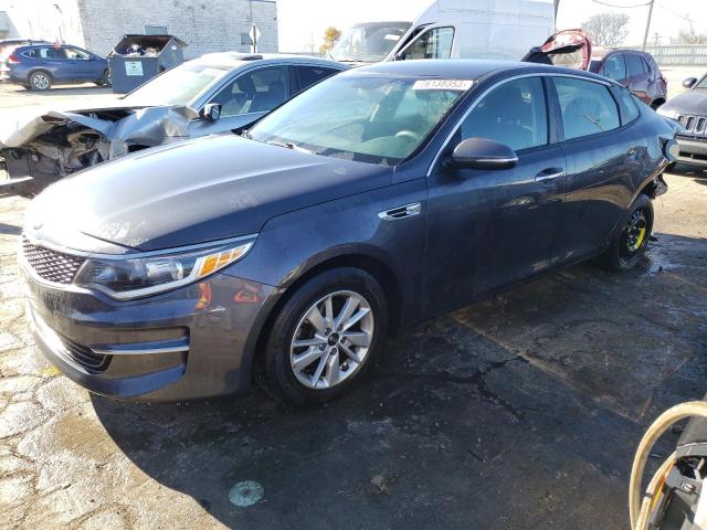 KIA OPTIMA LX 2016 with VIN KNAGT4L33G5117844 - Photo from auction