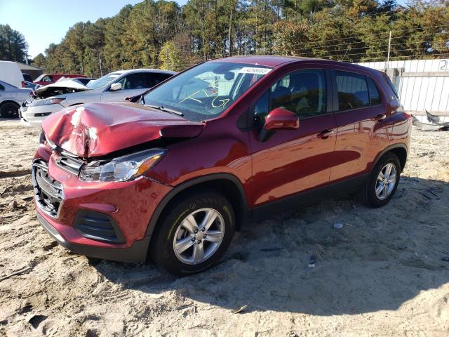 CHEVROLET TRAX LS 2022 with VIN KL7CJNSM2NB521012 - Photo from auction